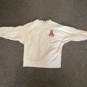 University of Alabama Crimson Tide Vintage Crewneck Sweatshirt Men’s Large